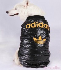 Куртка Adidas для больших собак (black)